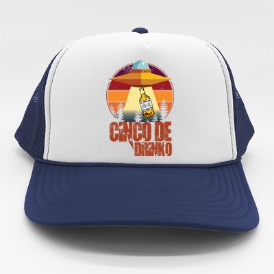 Cinco De Drinko UFO Trucker Hat