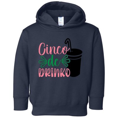 Cinco De Drinko, Cinco De Mayo Toddler Hoodie