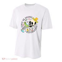 Cinco De Drinko Bitchachos Funny Cinco De Mayo Drinking Youth Performance Sprint T-Shirt