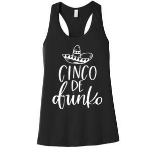 Cinco De Drinko Women's Racerback Tank