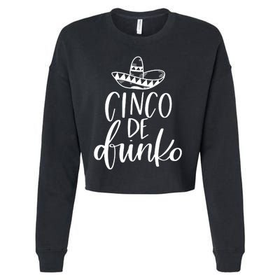 Cinco De Drinko Cropped Pullover Crew