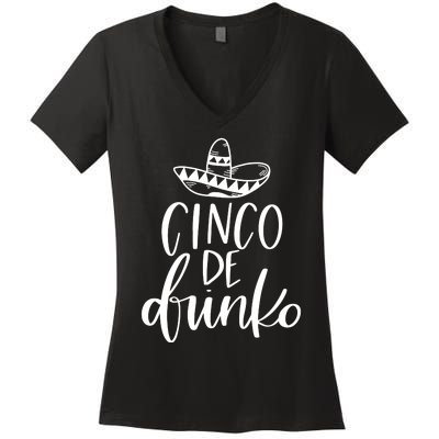 Cinco De Drinko Women's V-Neck T-Shirt