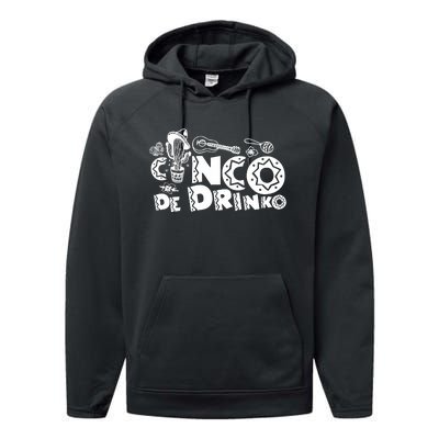 Cinco De Drinko Light Performance Fleece Hoodie