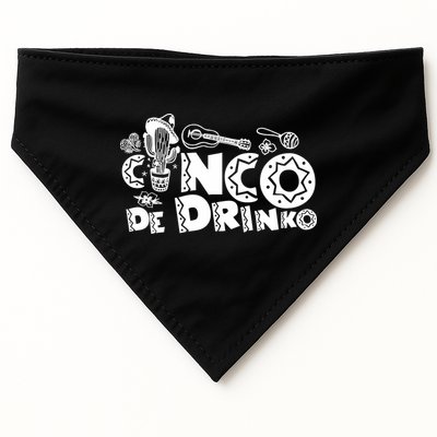 Cinco De Drinko Light USA-Made Doggie Bandana