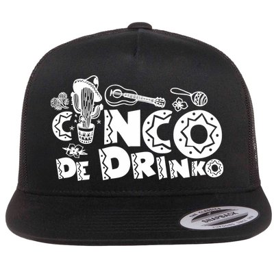 Cinco De Drinko Light Flatbill Hat