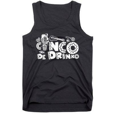 Cinco De Drinko Light Tank Top
