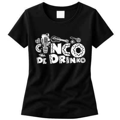 Cinco De Drinko Light Womens T-Shirt