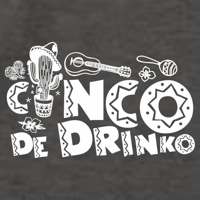Cinco De Drinko Light Vector Backpack