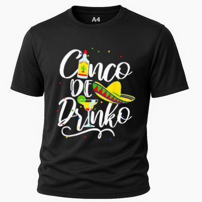 Cinco De Drinko Funny Cinco De Mayo Performance Shirt