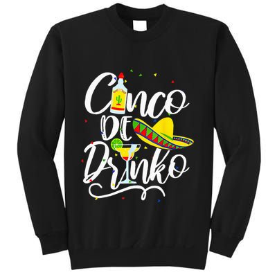 Cinco De Drinko Funny Cinco De Mayo Sweatshirt