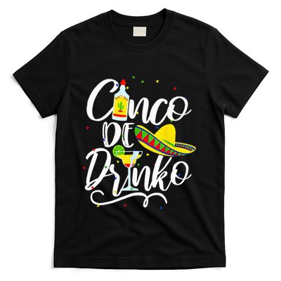 Cinco De Drinko Funny Cinco De Mayo T-Shirt