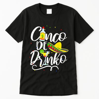 Cinco De Drinko Funny Cinco De Mayo Tall T-Shirt