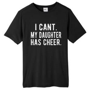 Cheer Dad Daughter Cheerleading Fathers Day Cheerleader Tall Fusion ChromaSoft Performance T-Shirt