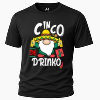 Cinco De Drinko Gnome Cooling Performance Crew T-Shirt