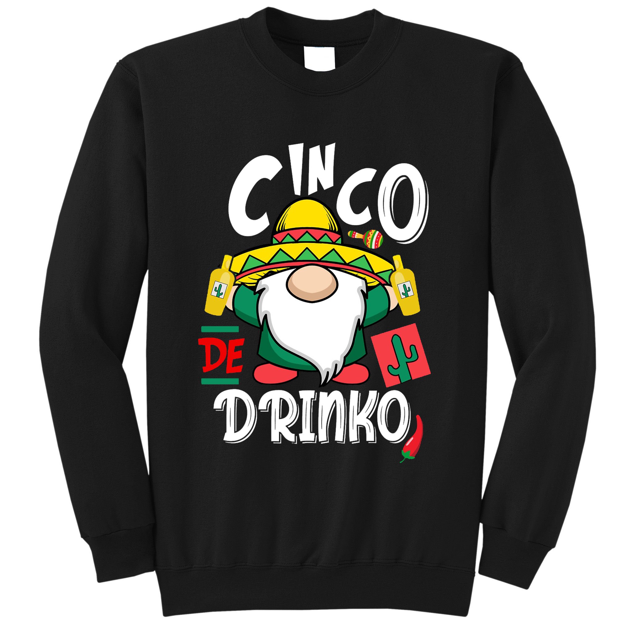 Cinco De Drinko Gnome Sweatshirt