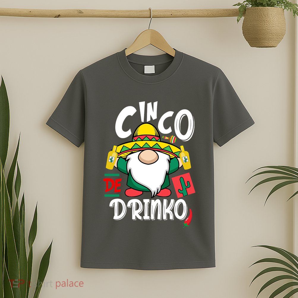 Cinco De Drinko Gnome T-Shirt