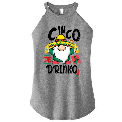 Cinco De Drinko Gnome Women’s Perfect Tri Rocker Tank