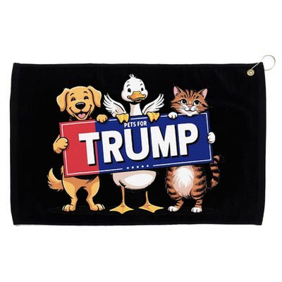 Cat Duck Dog Pets For Trump Gift Grommeted Golf Towel