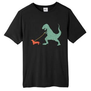 Cute Dachshund Dinosaur Funny Wiener Dog Tall Fusion ChromaSoft Performance T-Shirt