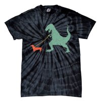 Cute Dachshund Dinosaur Funny Wiener Dog Tie-Dye T-Shirt