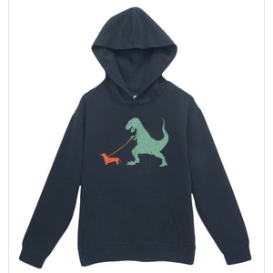 Cute Dachshund Dinosaur Funny Wiener Dog Urban Pullover Hoodie