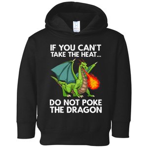 Cool Dragon Design For Mythical Dragon Lover Toddler Hoodie