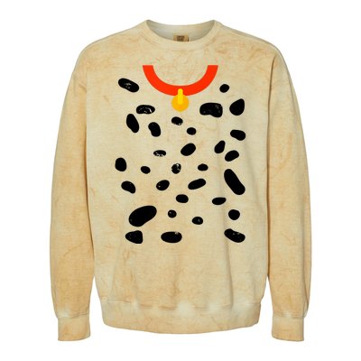 Cute Dalmatian Dog Costume Colorblast Crewneck Sweatshirt