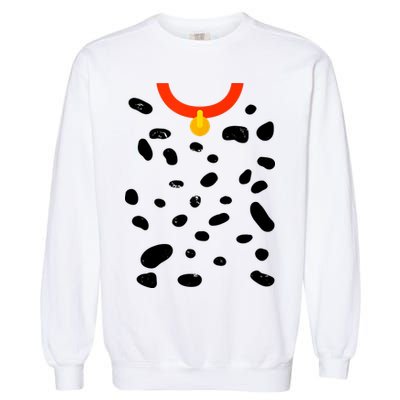 Cute Dalmatian Dog Costume Garment-Dyed Sweatshirt