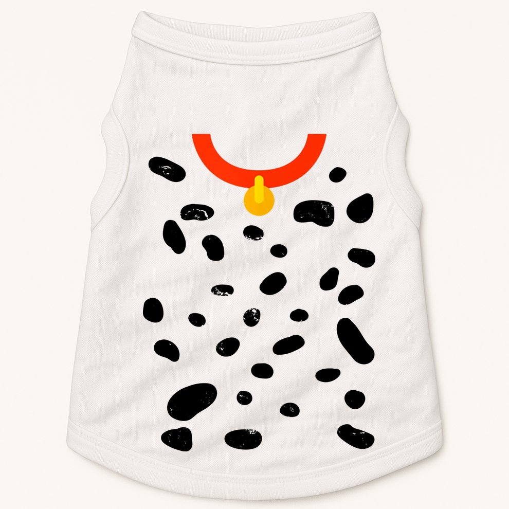 Cute Dalmatian Dog Costume Doggie Tank