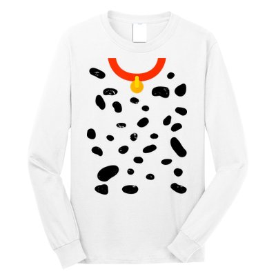 Cute Dalmatian Dog Costume Long Sleeve Shirt