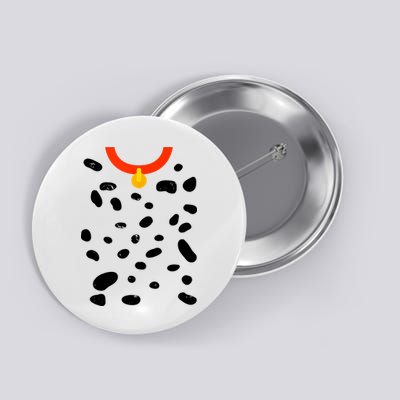 Cute Dalmatian Dog Costume Button