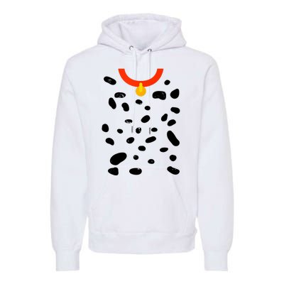 Cute Dalmatian Dog Costume Premium Hoodie