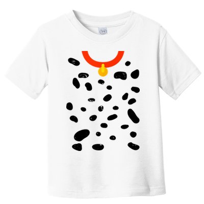 Cute Dalmatian Dog Costume Toddler T-Shirt