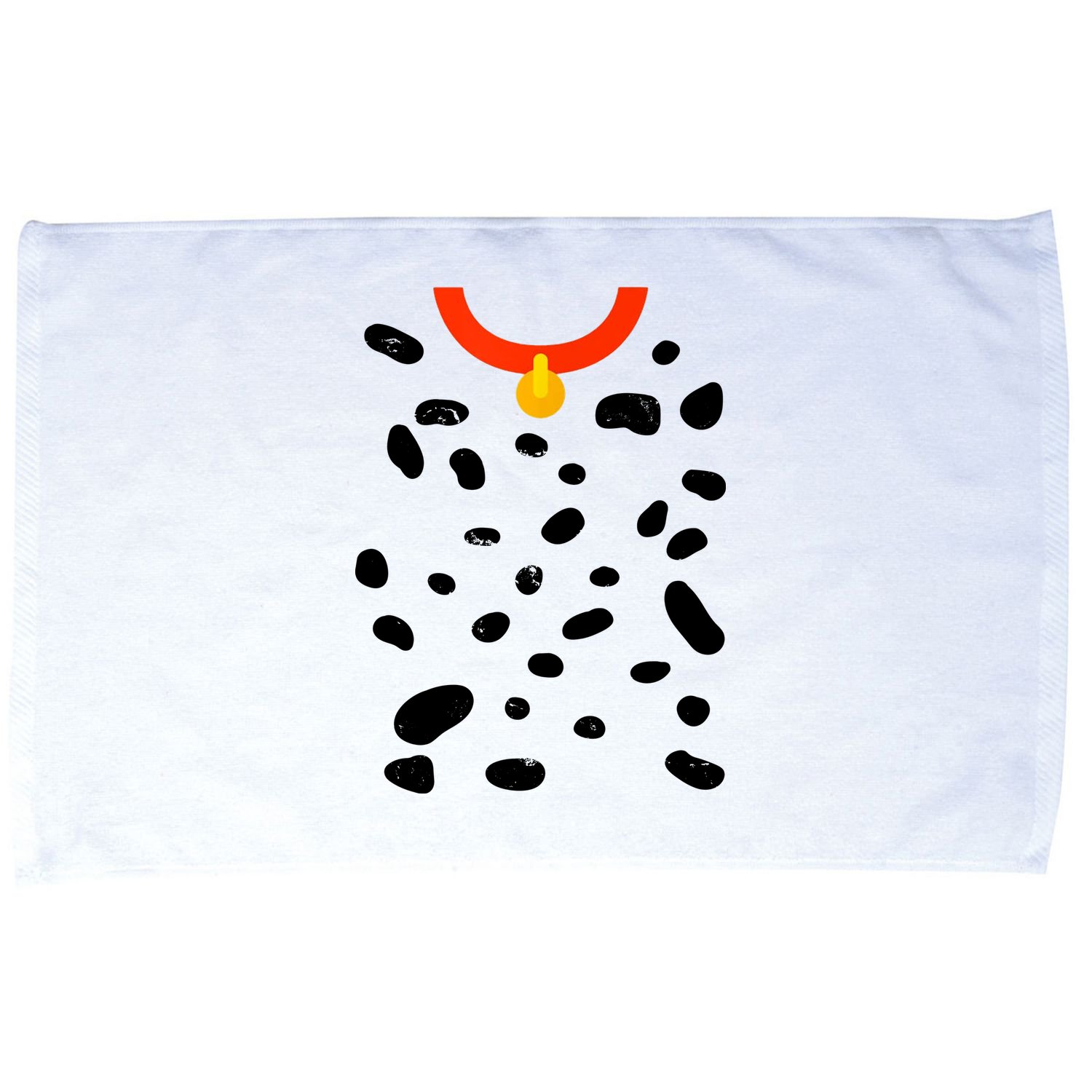Cute Dalmatian Dog Costume Microfiber Hand Towel