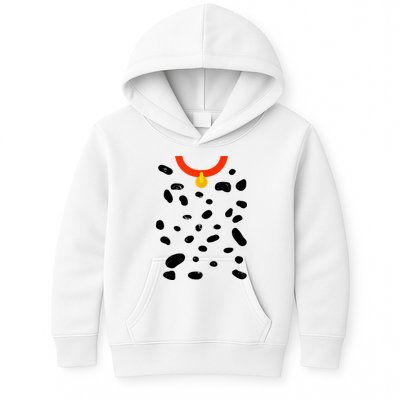 Cute Dalmatian Dog Costume Kids Hoodie