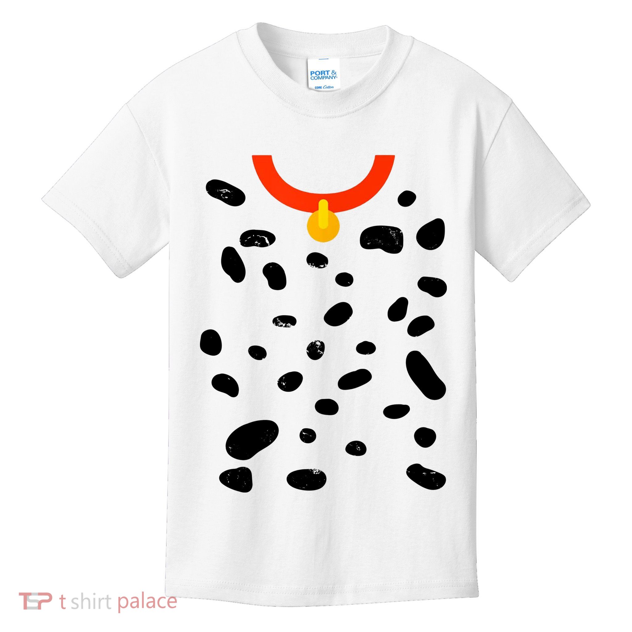 Cute Dalmatian Dog Costume Kids T-Shirt