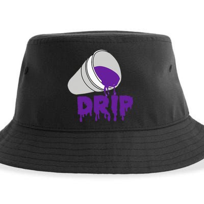 Codeine Dream Drip Purple Hip Hop Rap Social Media Sustainable Bucket Hat