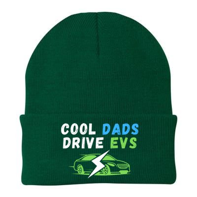 Cool Dads Drive EVs Drive EVs EV Life Funny Electric Vehicle Knit Cap Winter Beanie