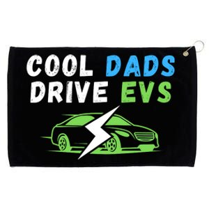 Cool Dads Drive EVs Drive EVs EV Life Funny Electric Vehicle Grommeted Golf Towel