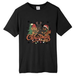 Cute Dachshund Dogs Christmas Sweater Xmas Funny Gift For Pet Dog Gift Tall Fusion ChromaSoft Performance T-Shirt