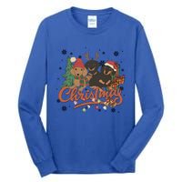 Cute Dachshund Dogs Christmas Sweater Xmas Funny Gift For Pet Dog Gift Tall Long Sleeve T-Shirt