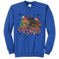 Cute Dachshund Dogs Christmas Sweater Xmas Funny Gift For Pet Dog Gift Tall Sweatshirt