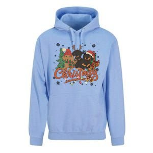 Cute Dachshund Dogs Christmas Sweater Xmas Funny Gift For Pet Dog Gift Unisex Surf Hoodie