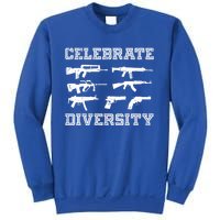 Celebrate Diversity Different Gun Gift Gun Lovers Gift Funny Gift Sweatshirt