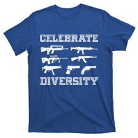 Celebrate Diversity Different Gun Gift Gun Lovers Gift Funny Gift T-Shirt