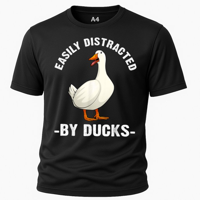 Cute Duck Design Aquatic Bird Duck Lovers Performance Shirt