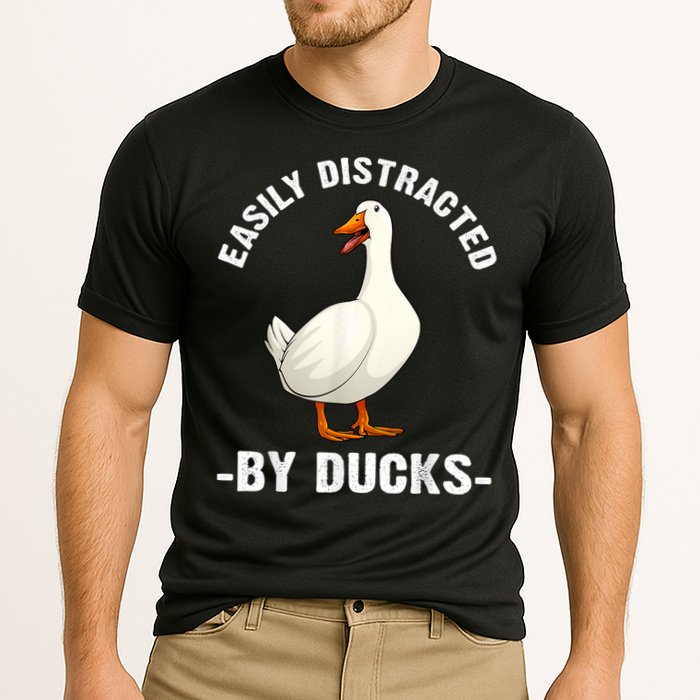 Cute Duck Design Aquatic Bird Duck Lovers Performance Shirt