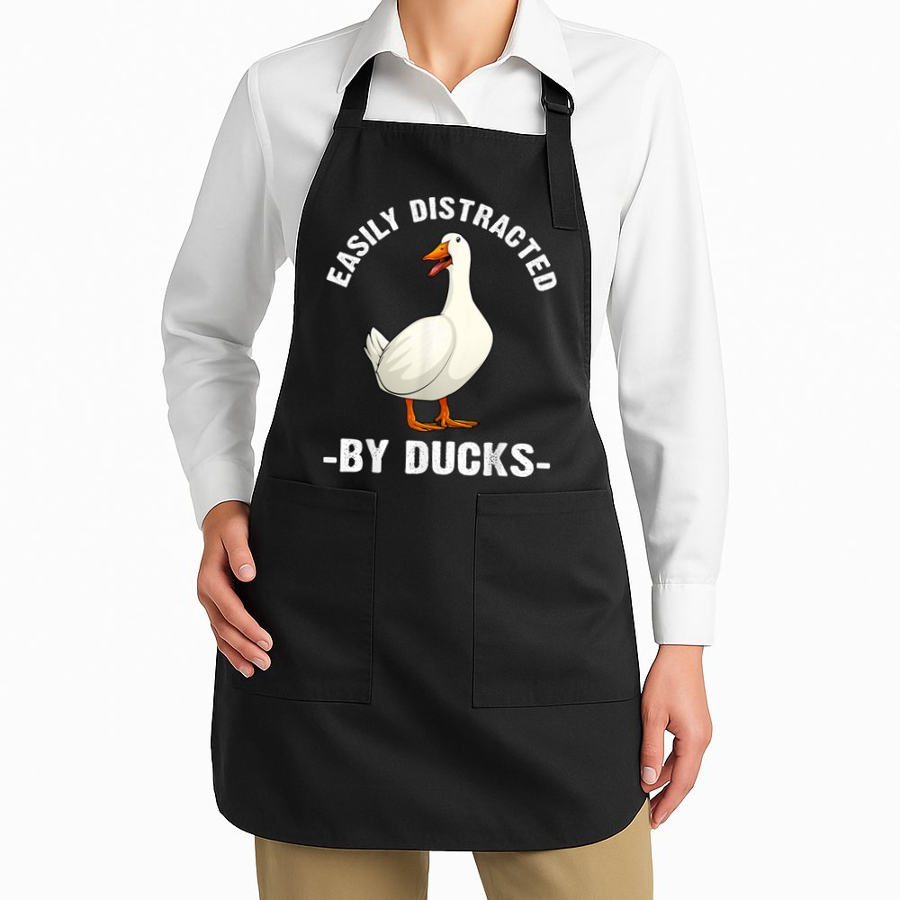 Cute Duck Design Aquatic Bird Duck Lovers Apron