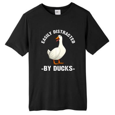 Cute Duck Design Aquatic Bird Duck Lovers Tall Fusion ChromaSoft Performance T-Shirt