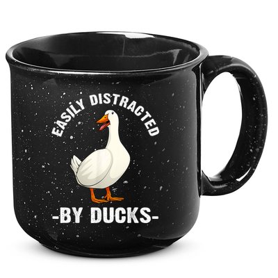 Cute Duck Design Aquatic Bird Duck Lovers 15oz Campfire Ceramic Mug